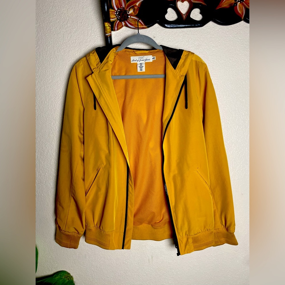 Mustard Yellow H&M L.O.G.G. Windbreaker